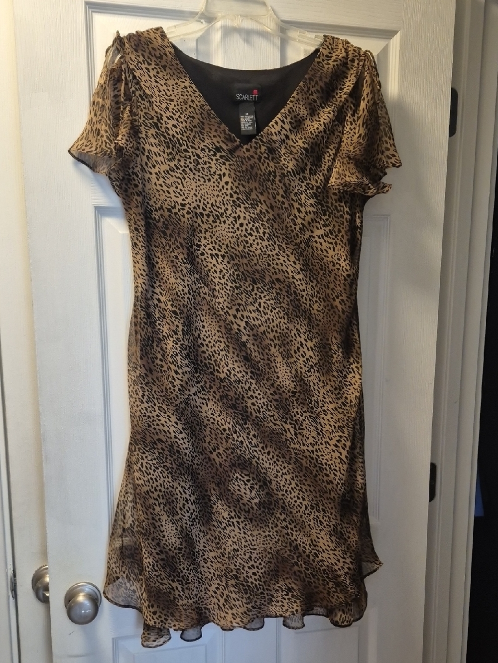 Women's Vintage Scarlet Dress Size 16